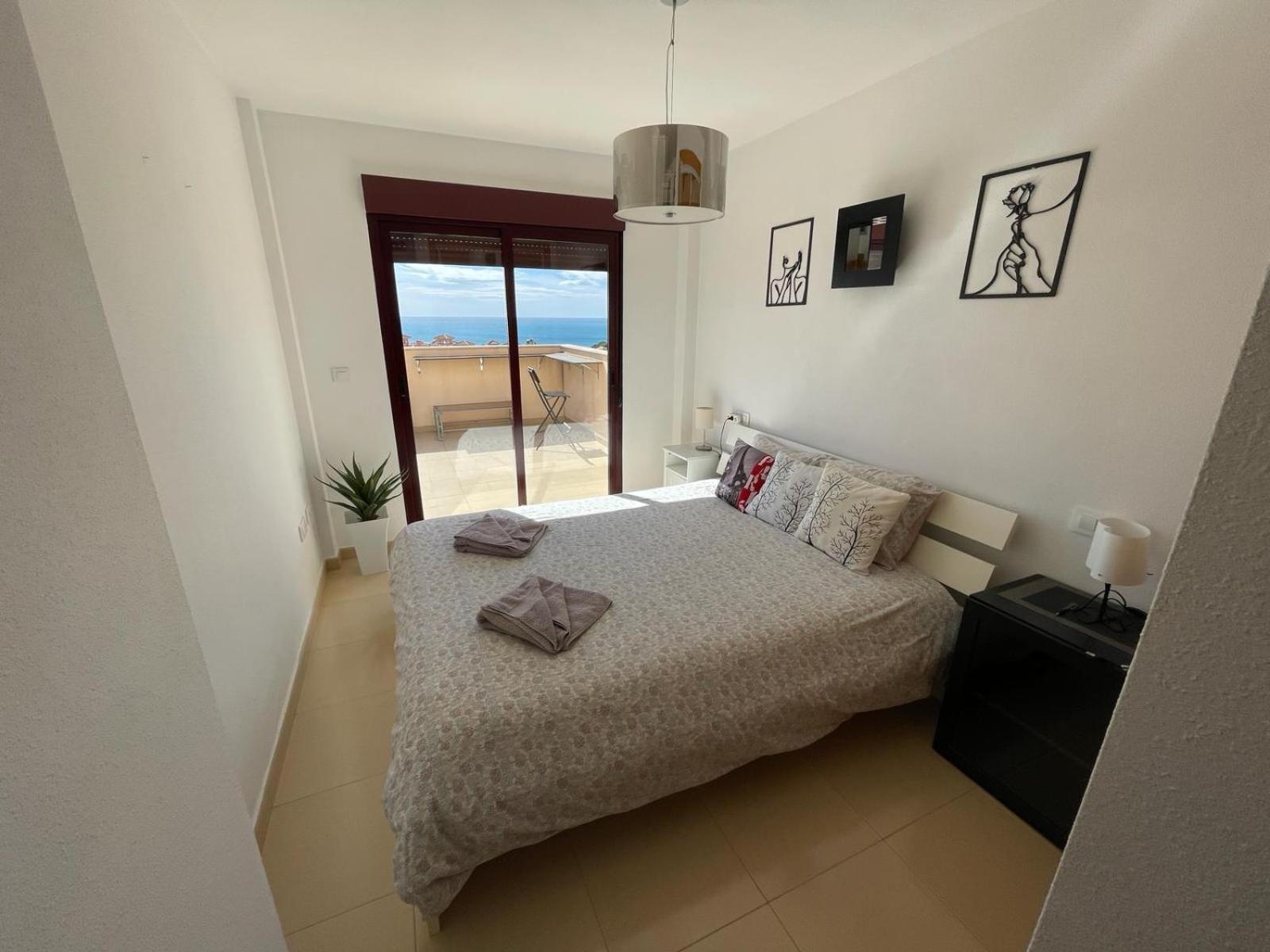 Amazing Sea View! Apartment Isla Plana Luaran gambar